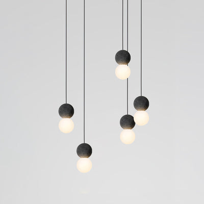 Joss Cement Minimalist Pendant Lamp
