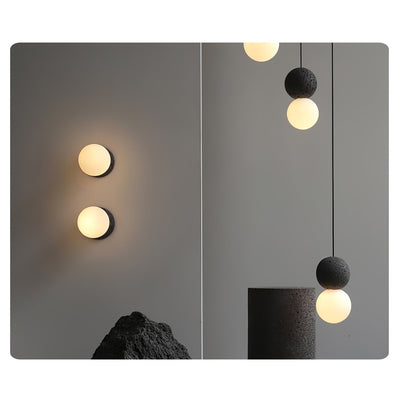 Joss Cement Minimalist Pendant Lamp