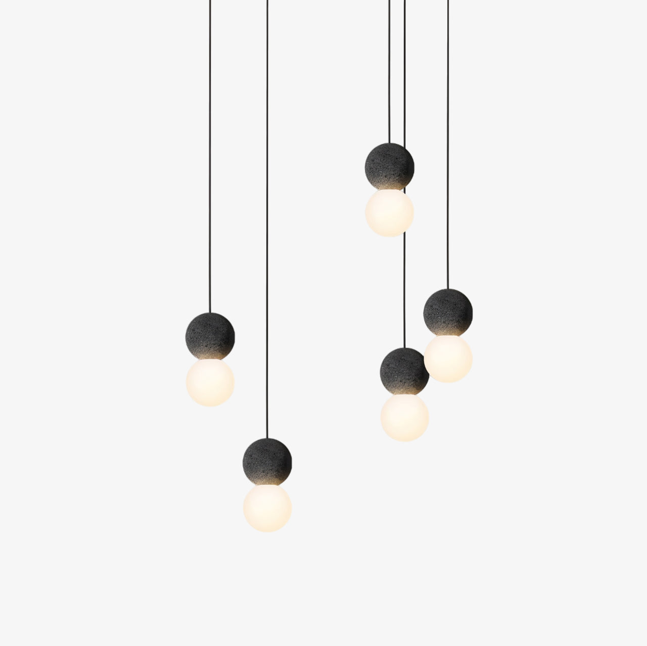 Joss Cement Minimalist Pendant Lamp