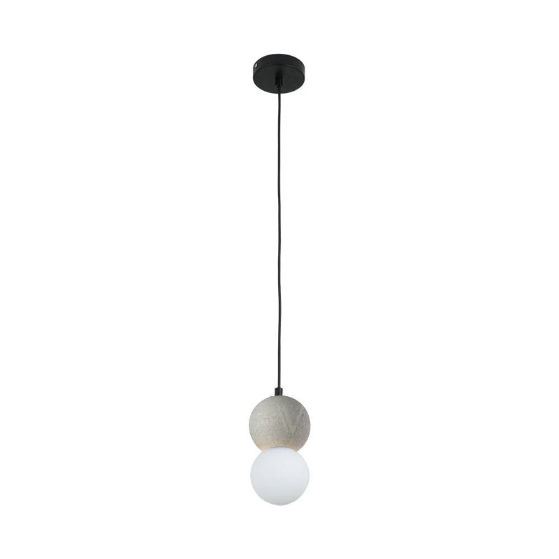 Joss Cement Minimalist Pendant Lamp