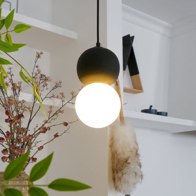 Joss Cement Minimalist Pendant Lamp