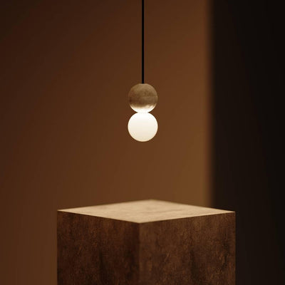Joss Cement Minimalist Pendant Lamp