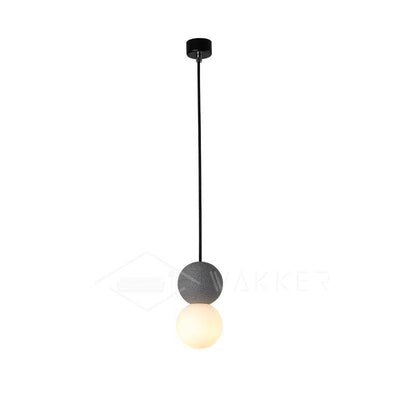 Joss Cement Minimalist Pendant Lamp