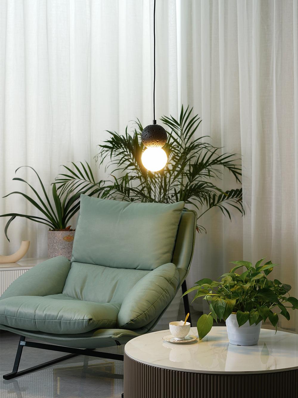 Joss Cement Minimalist Pendant Lamp