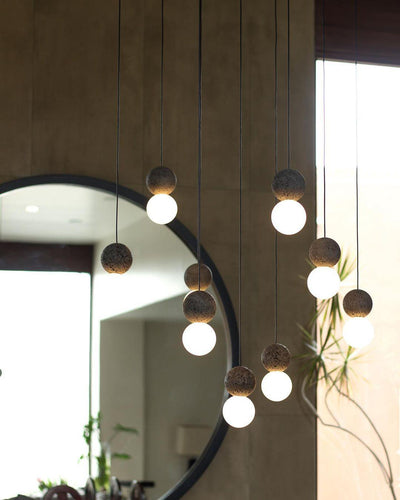 Joss Cement Minimalist Pendant Lamp