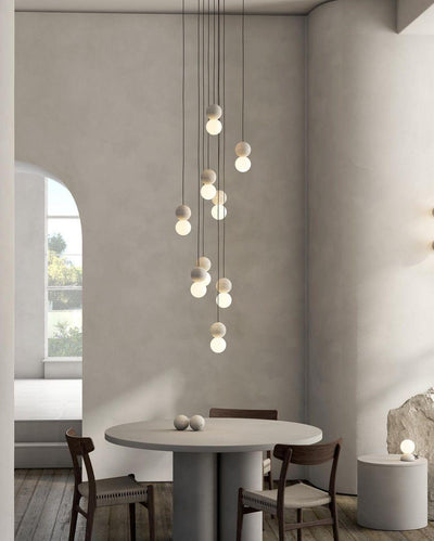 Joss Cement Minimalist Pendant Lamp