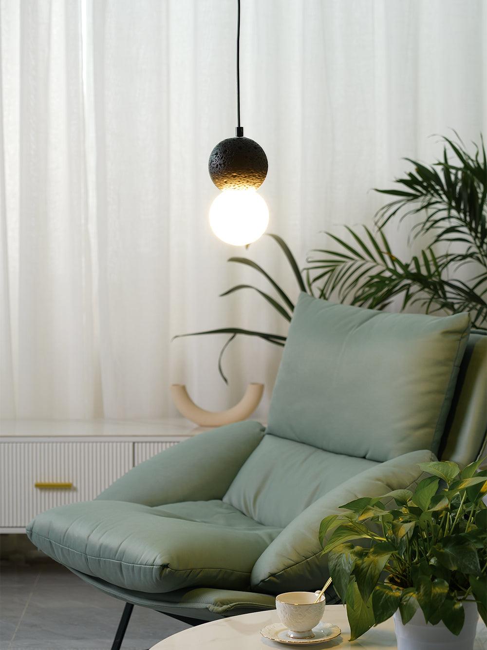 Joss Cement Minimalist Pendant Lamp
