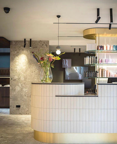 Joss Cement Minimalist Pendant Lamp