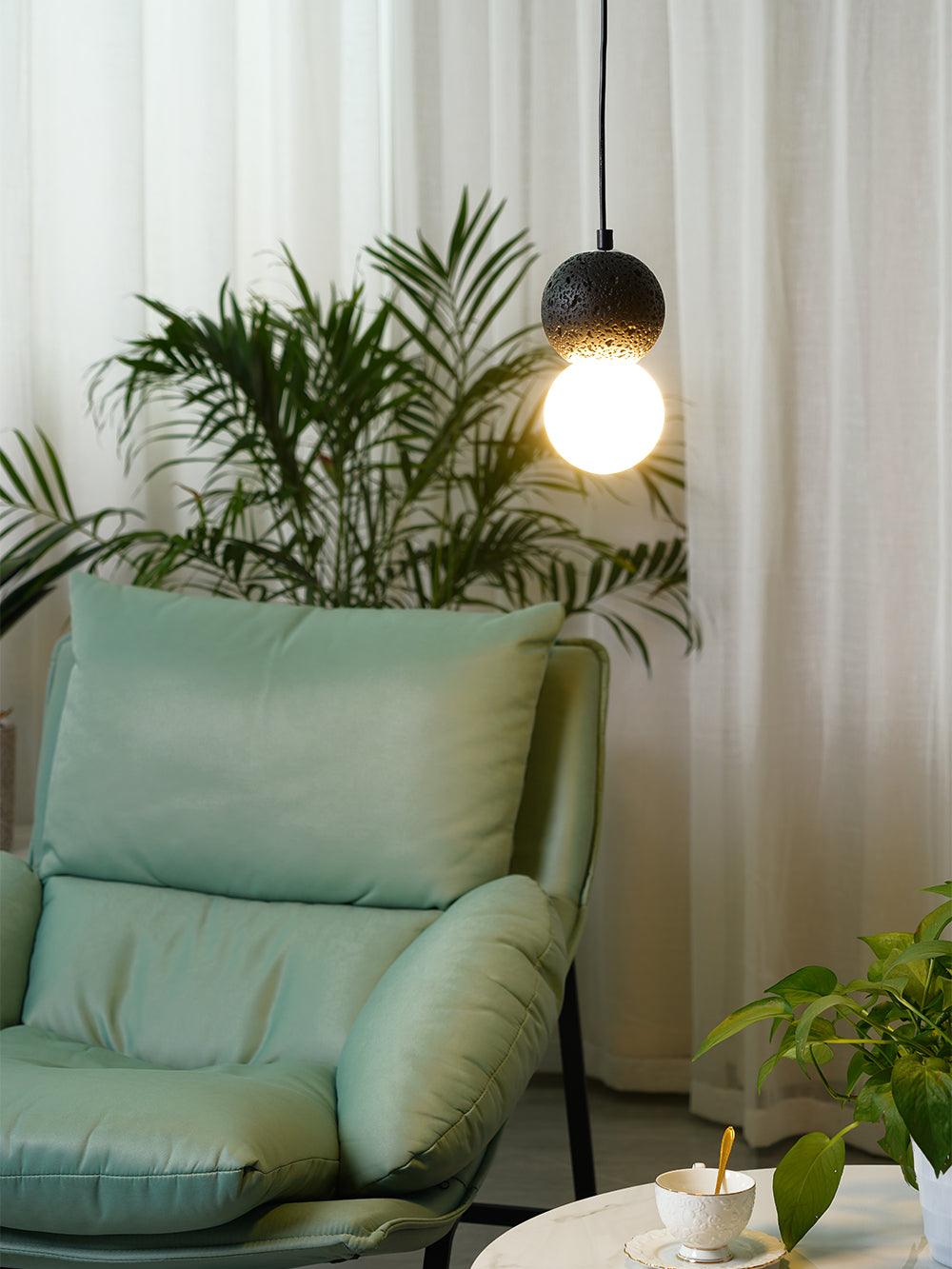 Joss Cement Minimalist Pendant Lamp