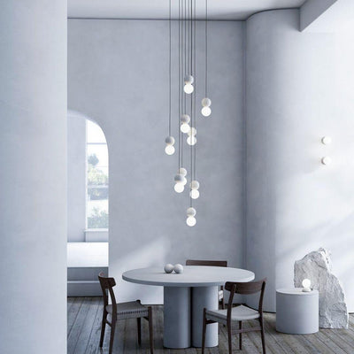 Joss Cement Minimalist Pendant Lamp
