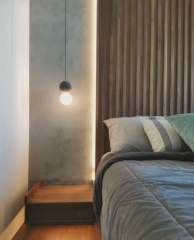 Joss Cement Minimalist Pendant Lamp