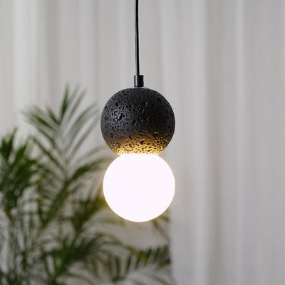 Joss Cement Minimalist Pendant Lamp
