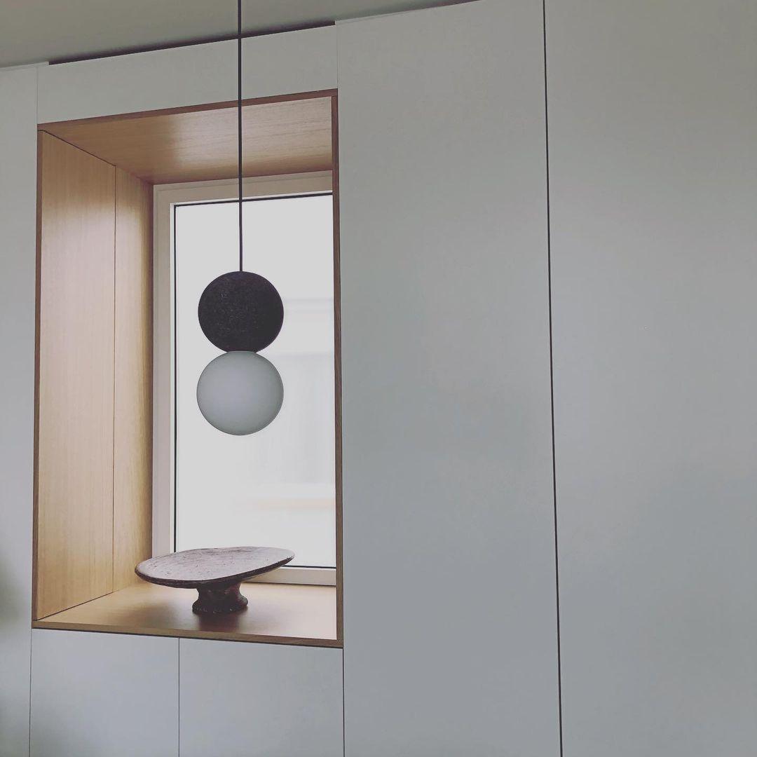 Joss Cement Minimalist Pendant Lamp