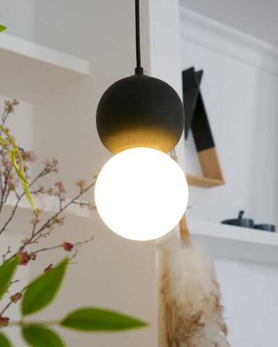 Joss Cement Minimalist Pendant Lamp