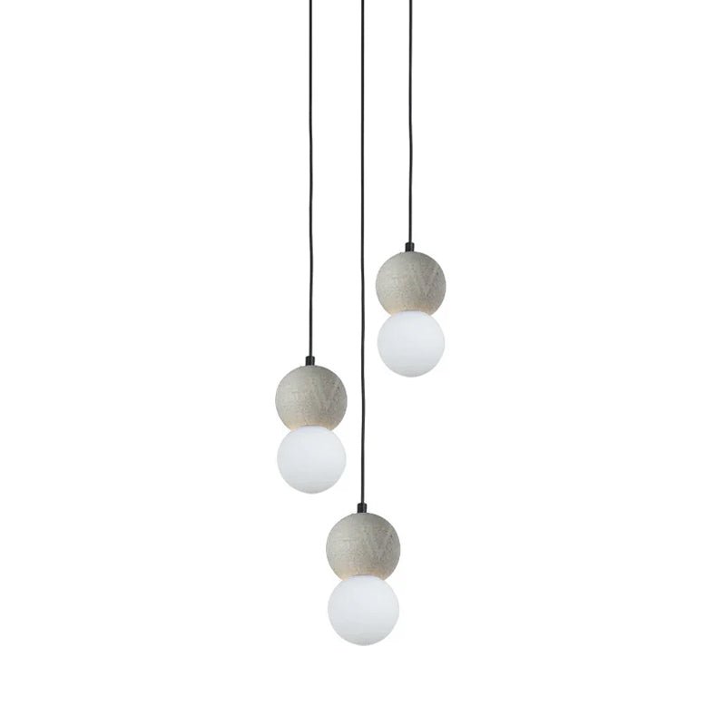 Joss Cement Minimalist Pendant Lamp