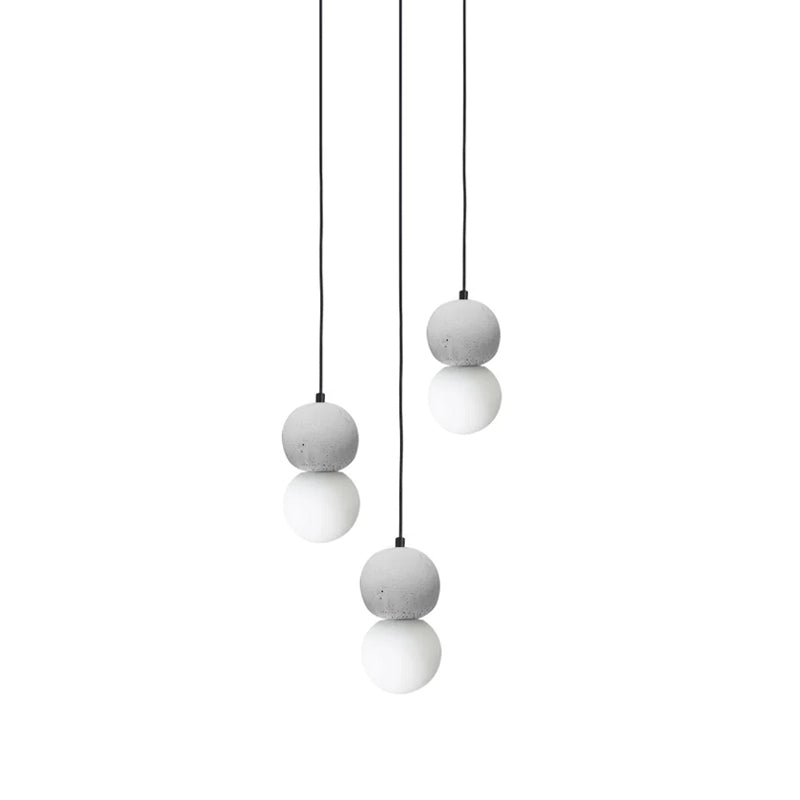 Joss Cement Minimalist Pendant Lamp