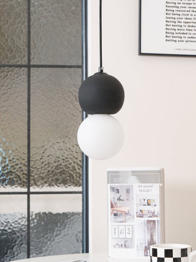 Joss Cement Minimalist Pendant Lamp