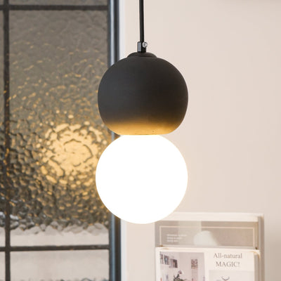 Joss Cement Minimalist Pendant Lamp