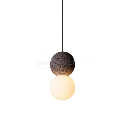 Joss Cement Minimalist Pendant Lamp