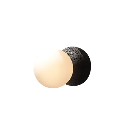 Eirinise Wall Lamp Concrete Opal Glass