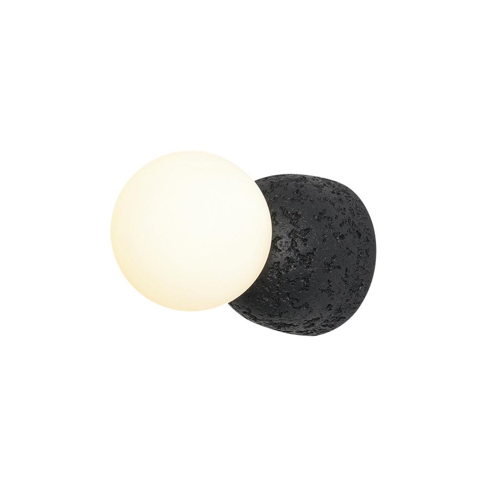 Eirinise Wall Lamp Concrete Opal Glass