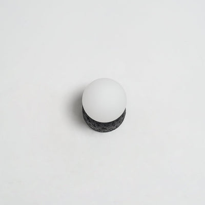 Eirinise Wall Lamp Concrete Opal Glass
