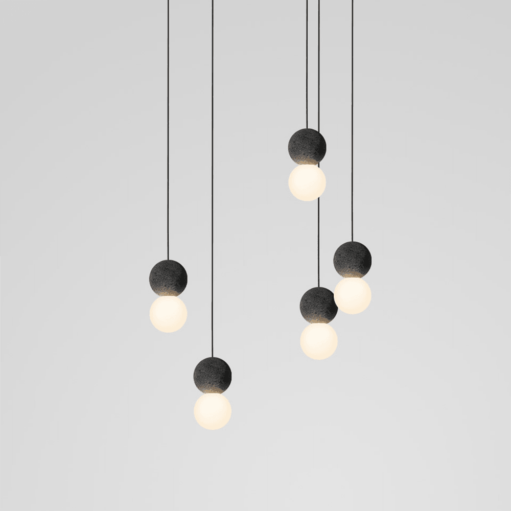 Joss Cement Minimalist Pendant Lamp