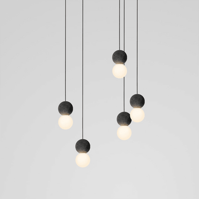 Joss Cement Minimalist Pendant Lamp