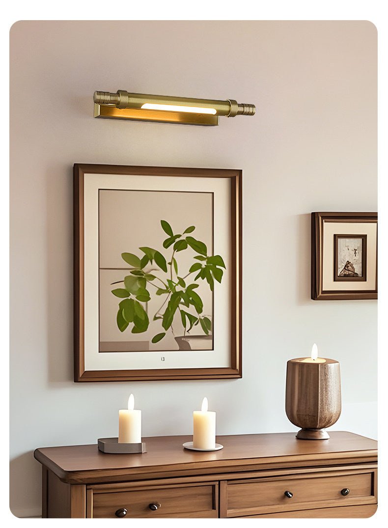 Aurelaria Brass Beam Wall Light