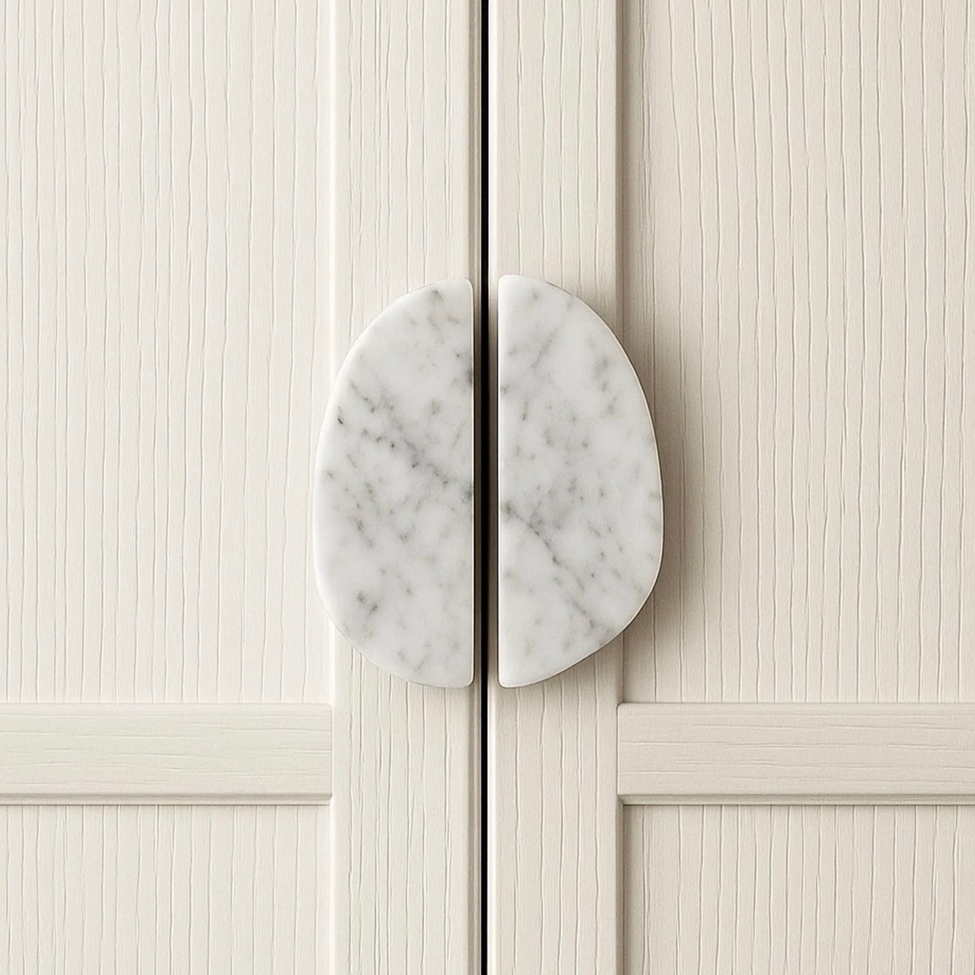Neroette Marble Door Handle