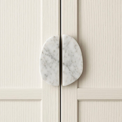 Neroette Marble Door Handle