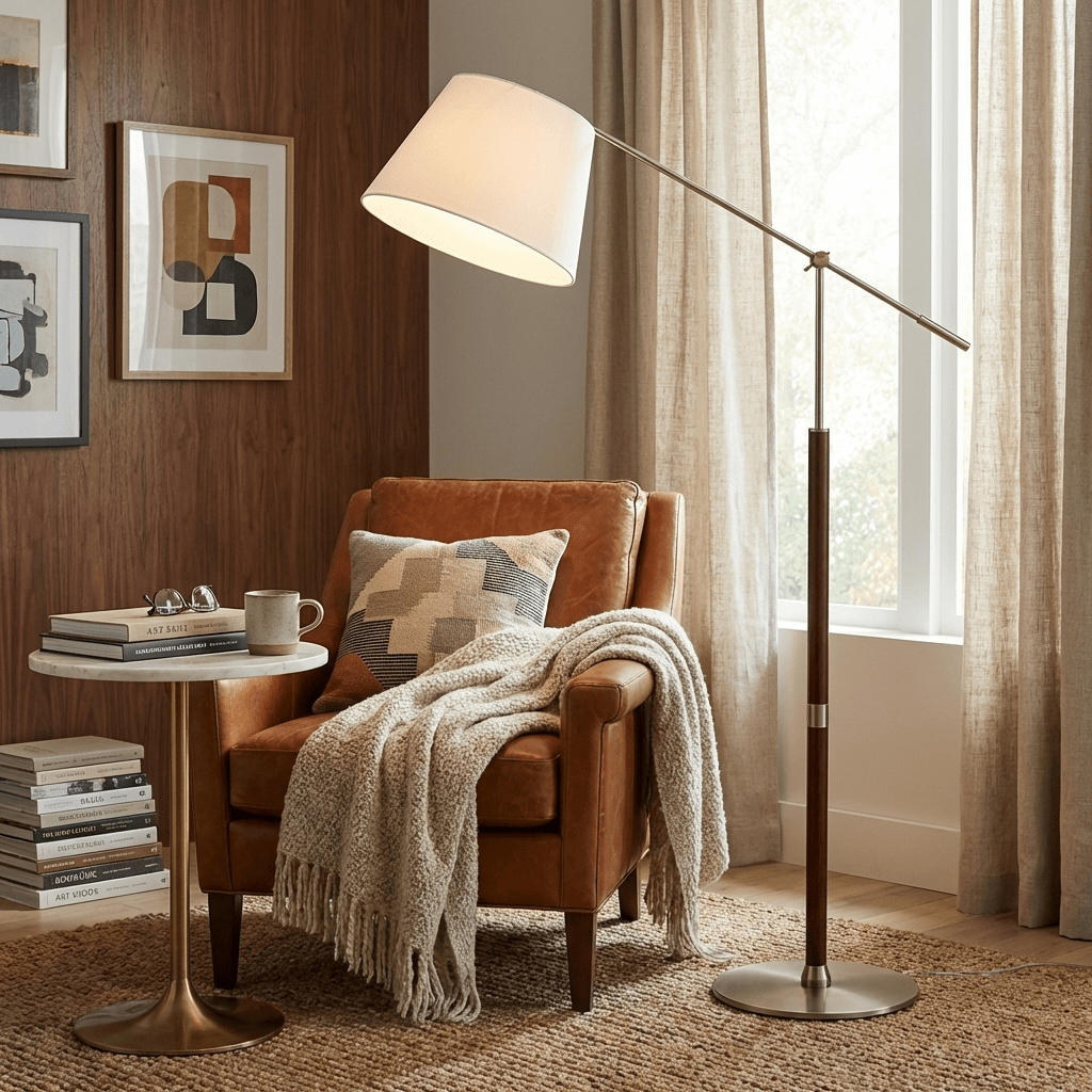 Elaiseria Adjustable Floor Lamp
