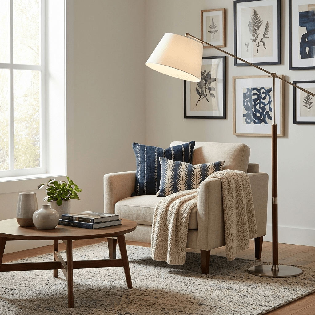 Elaiseria Adjustable Floor Lamp
