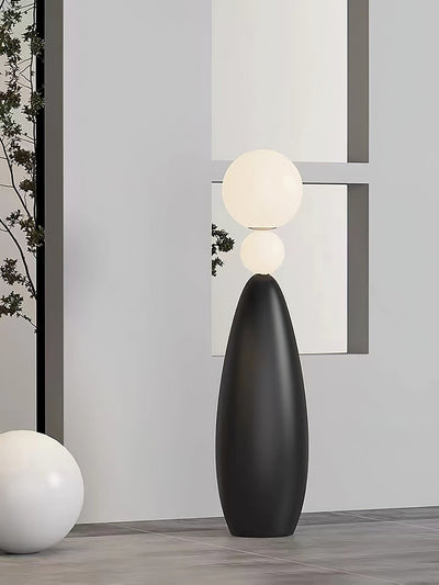 Ervynel Spherical Black Floor Lamp