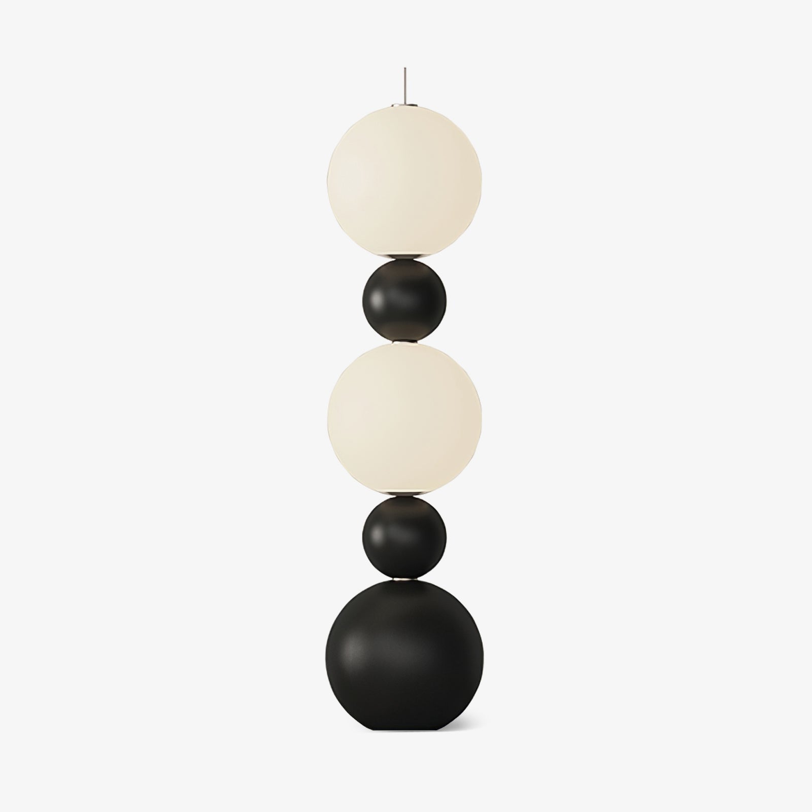 Ervynel Spherical Black Floor Lamp