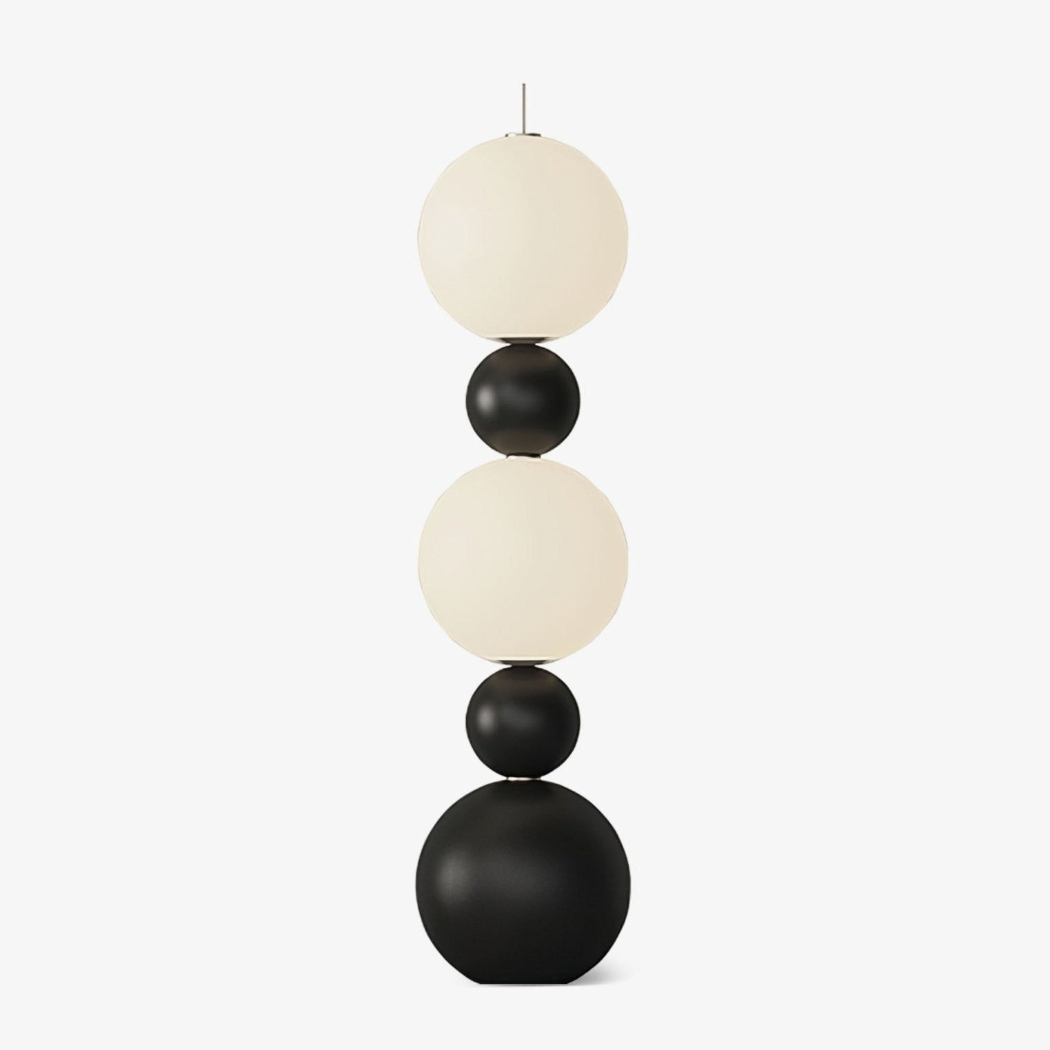 Ervynel Spherical Black Floor Lamp