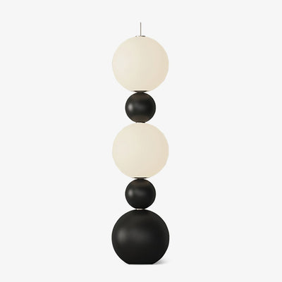 Ervynel Spherical Black Floor Lamp