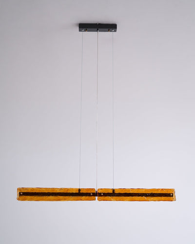 Avnorira Modern Minimalist Linear Island Glass Pendant Lamp