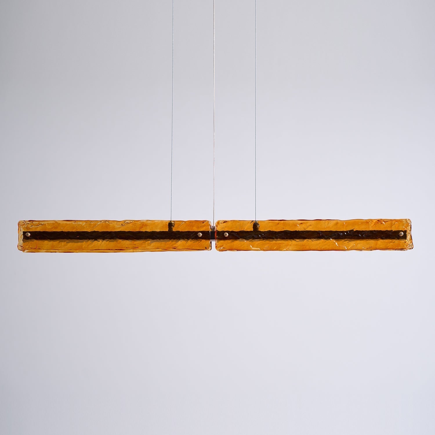 Avnorira Modern Minimalist Linear Island Glass Pendant Lamp