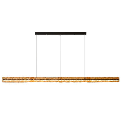 Avnorira Modern Minimalist Linear Island Glass Pendant Lamp