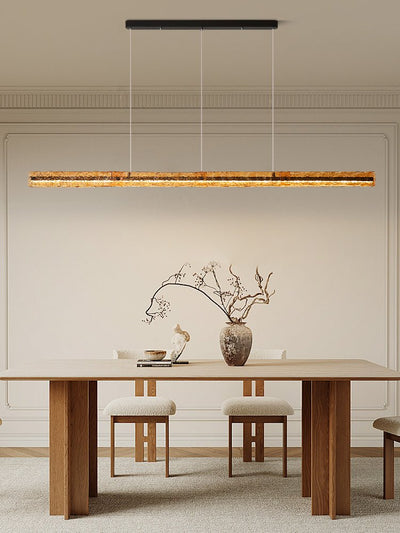 Avnorira Modern Minimalist Linear Island Glass Pendant Lamp