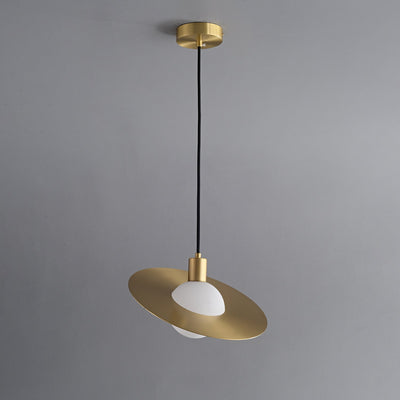 Orionis Premium Nordic Art Brass Glass Pendant Lamp