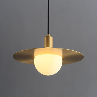 Orionis Premium Nordic Art Brass Glass Pendant Lamp