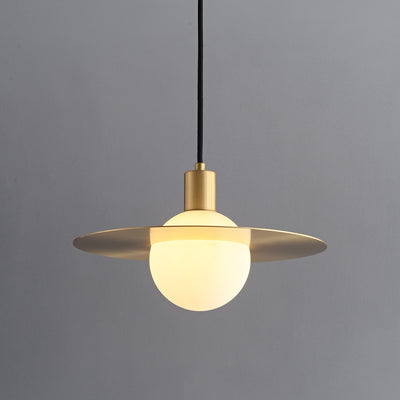 Orionis Premium Nordic Art Brass Glass Pendant Lamp
