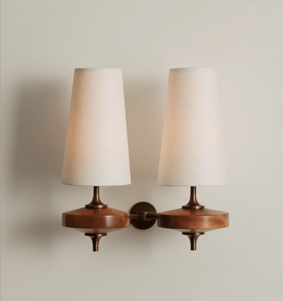 Ravenvale Twin Shade Indoor Wall Light