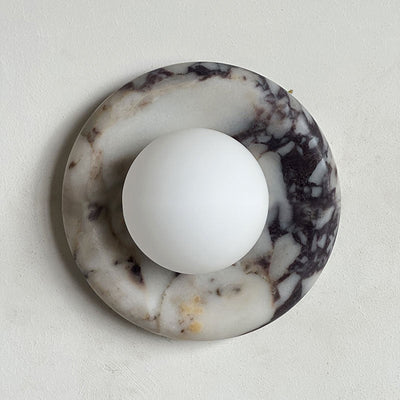 Avi Marble Indoor Wall  Sconce