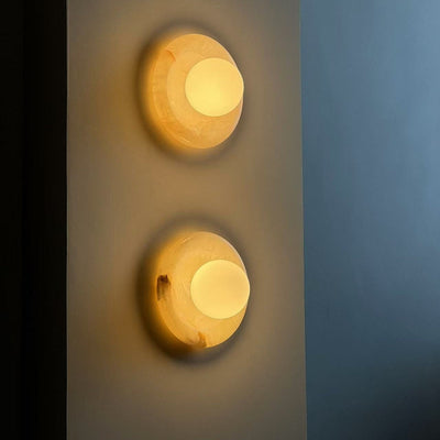 Avi Marble Indoor Wall  Sconce