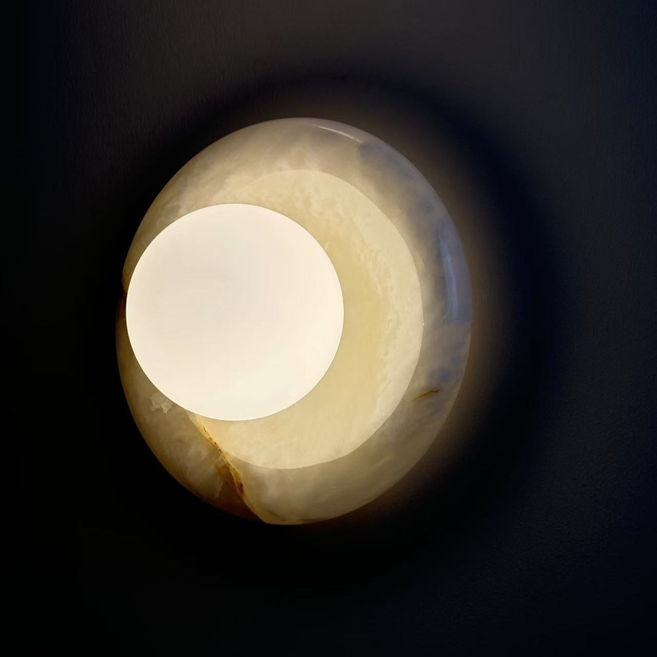 Avi Marble Indoor Wall  Sconce