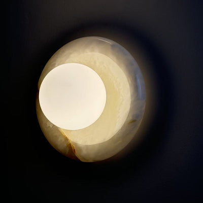 Avi Marble Indoor Wall  Sconce