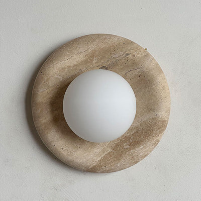 Avi Marble Indoor Wall  Sconce